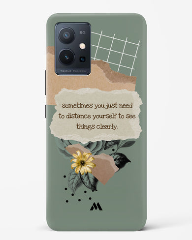 Distance Yourself Hard Case Phone Cover-(Vivo)