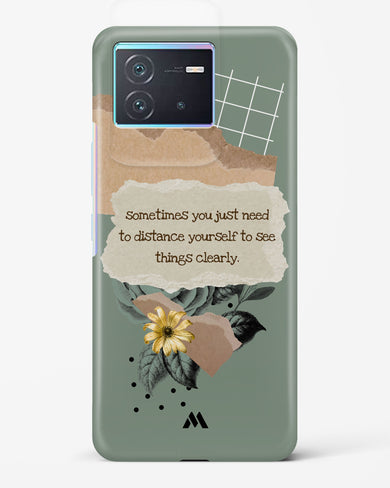 Distance Yourself Hard Case Phone Cover (Vivo)