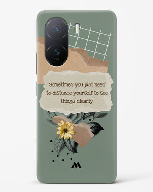 Distance Yourself Hard Case Phone Cover-(Vivo)