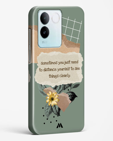 Distance Yourself Hard Case Phone Cover (Vivo)