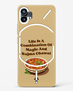 Magical Rajma Chawal Hard Case Phone Cover-(Nothing)