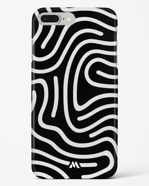 Monochrome Maze Hard Case Phone Cover (Apple)