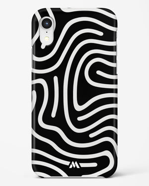 Monochrome Maze Hard Case Phone Cover (Apple)