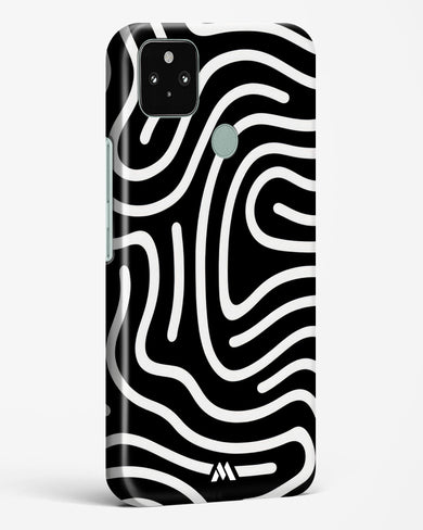 Monochrome Maze Hard Case Phone Cover-(Google)