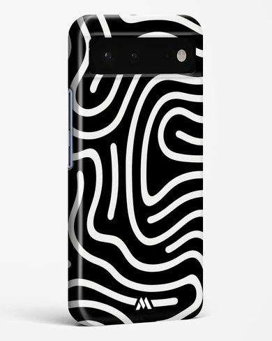 Monochrome Maze Hard Case Phone Cover-(Google)