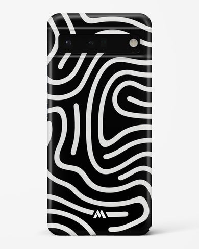 Monochrome Maze Hard Case Phone Cover-(Google)
