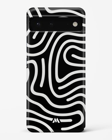 Monochrome Maze Hard Case Phone Cover-(Google)