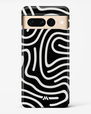 Monochrome Maze Hard Case Phone Cover-(Google)