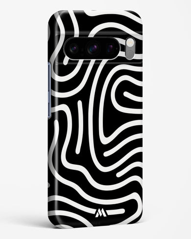 Monochrome Maze Hard Case Phone Cover-(Google)