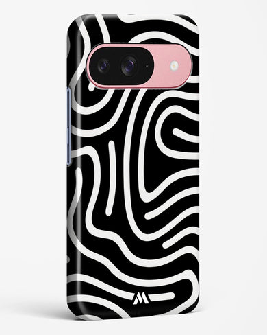 Monochrome Maze Hard Case Phone Cover (Google)