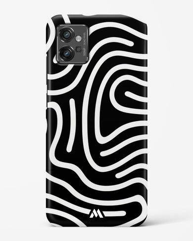 Monochrome Maze Hard Case Phone Cover (Motorola)
