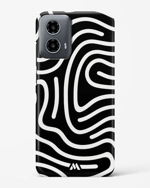 Monochrome Maze Hard Case Phone Cover (Motorola)