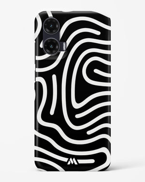 Monochrome Maze Hard Case Phone Cover (Motorola)