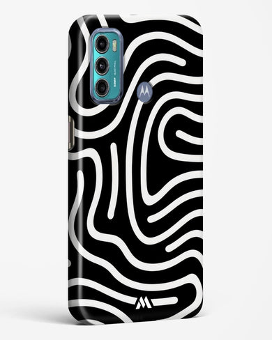 Monochrome Maze Hard Case Phone Cover (Motorola)