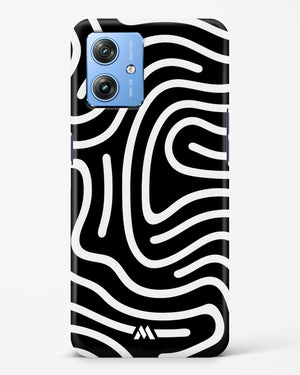 Monochrome Maze Hard Case Phone Cover (Motorola)
