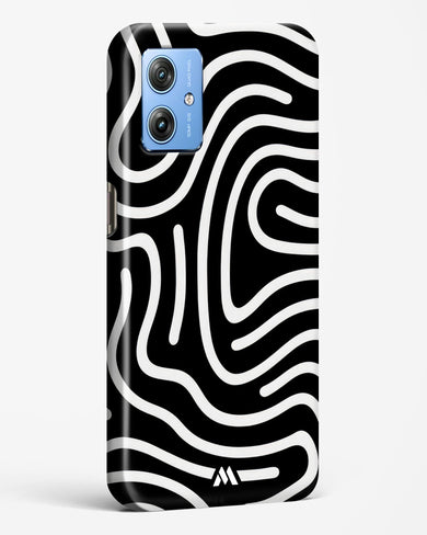 Monochrome Maze Hard Case Phone Cover (Motorola)
