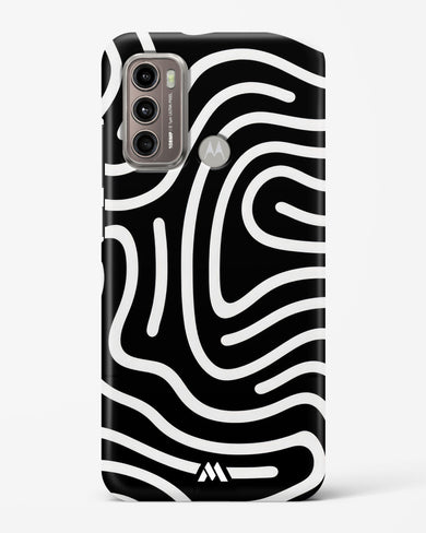 Monochrome Maze Hard Case Phone Cover (Motorola)