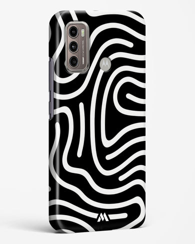 Monochrome Maze Hard Case Phone Cover (Motorola)