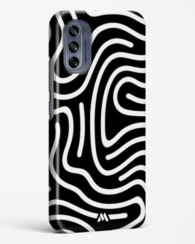Monochrome Maze Hard Case Phone Cover (Motorola)