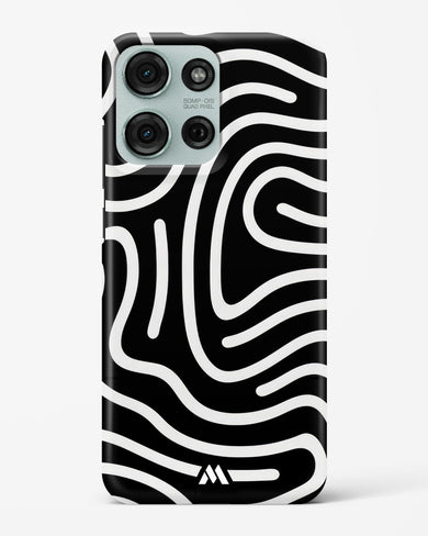 Monochrome Maze Hard Case Phone Cover (Motorola)