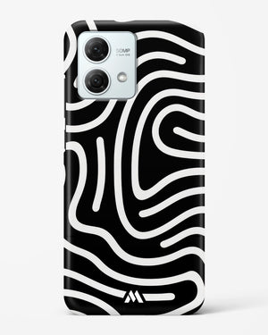 Monochrome Maze Hard Case Phone Cover (Motorola)