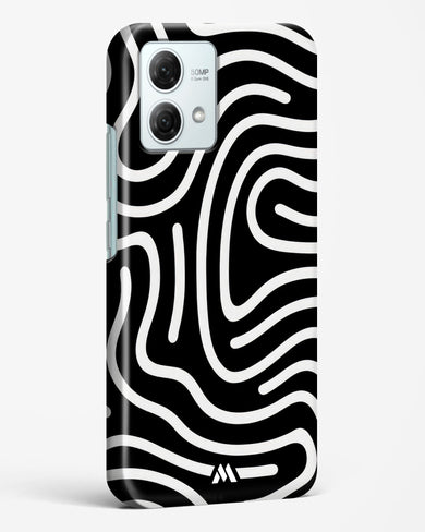 Monochrome Maze Hard Case Phone Cover (Motorola)