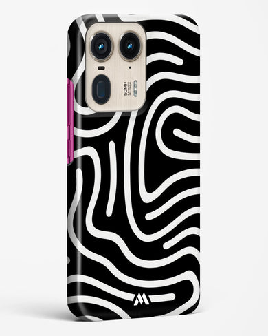 Monochrome Maze Hard Case Phone Cover (Motorola)