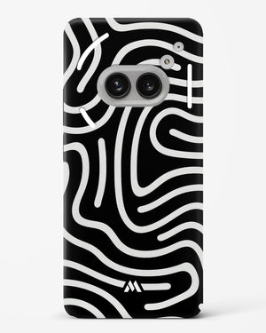 Monochrome Maze Hard Case Phone Cover (Nothing)