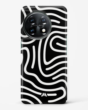 Monochrome Maze Hard Case Phone Cover (OnePlus)