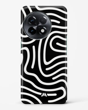 Monochrome Maze Hard Case Phone Cover (OnePlus)