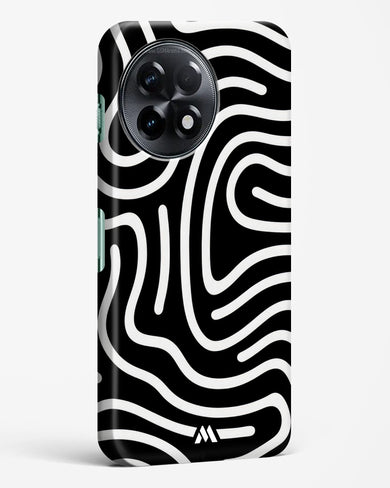 Monochrome Maze Hard Case Phone Cover (OnePlus)