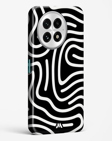 Monochrome Maze Hard Case Phone Cover (OnePlus)