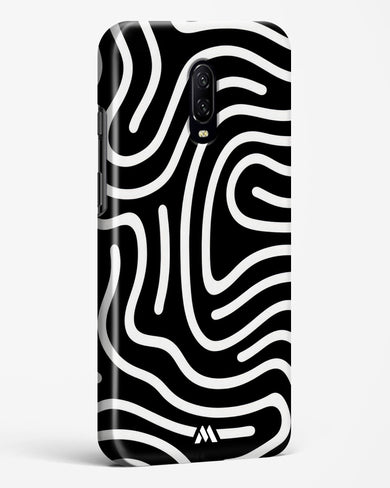 Monochrome Maze Hard Case Phone Cover-(OnePlus)