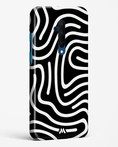 Monochrome Maze Hard Case Phone Cover-(OnePlus)