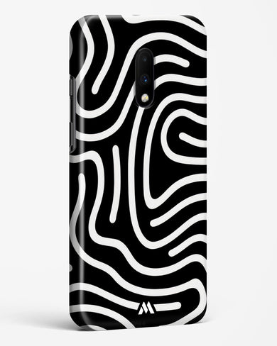 Monochrome Maze Hard Case Phone Cover-(OnePlus)