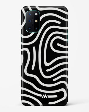 Monochrome Maze Hard Case Phone Cover-(OnePlus)