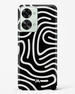 Monochrome Maze Hard Case Phone Cover (OnePlus)