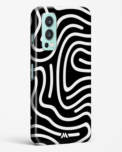 Monochrome Maze Hard Case Phone Cover (OnePlus)