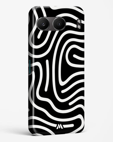 Monochrome Maze Hard Case Phone Cover (OnePlus)