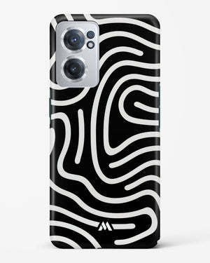 Monochrome Maze Hard Case Phone Cover (OnePlus)