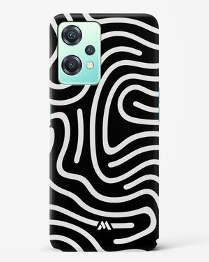 Monochrome Maze Hard Case Phone Cover-(OnePlus)