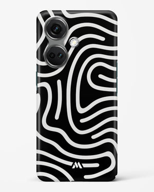 Monochrome Maze Hard Case Phone Cover (OnePlus)
