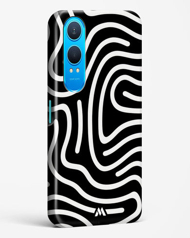 Monochrome Maze Hard Case Phone Cover (OnePlus)
