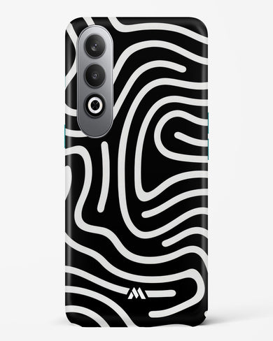 Monochrome Maze Hard Case Phone Cover (OnePlus)