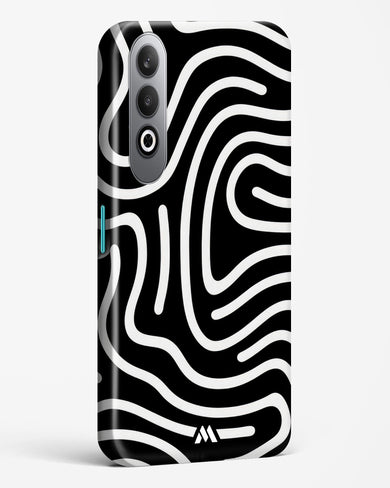 Monochrome Maze Hard Case Phone Cover (OnePlus)