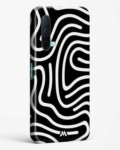 Monochrome Maze Hard Case Phone Cover-(OnePlus)