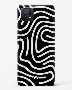 Monochrome Maze Hard Case Phone Cover (Oppo)