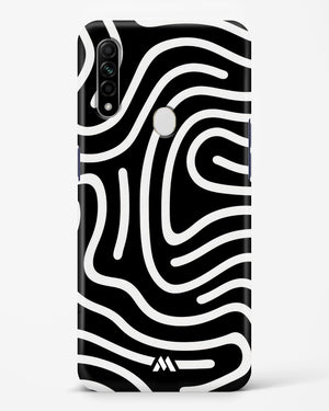 Monochrome Maze Hard Case Phone Cover (Oppo)