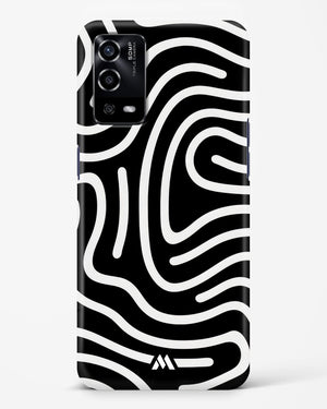 Monochrome Maze Hard Case Phone Cover (Oppo)