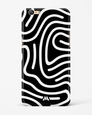 Monochrome Maze Hard Case Phone Cover (Oppo)